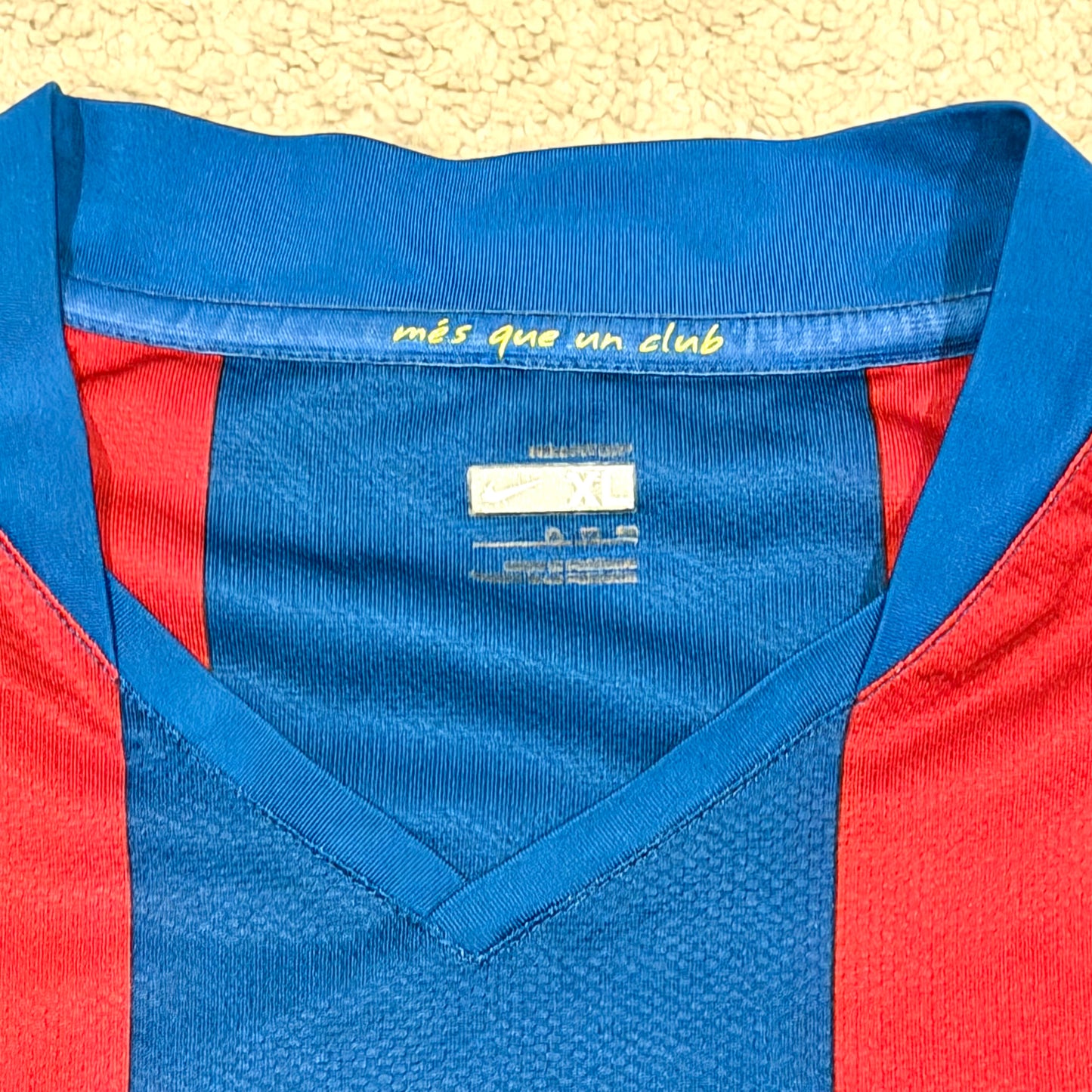 Barcelona 2007/08 home x Ronaldinho #10 (XL)