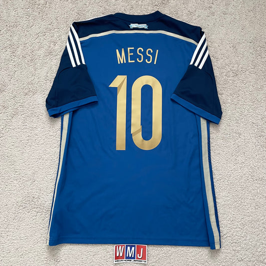 Argentina 2014 World Cup away x Messi #10 (L)