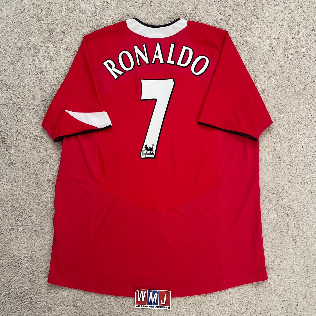 Manchester United 2004/2005/2006 home x Cristiano Ronaldo #7 (L)