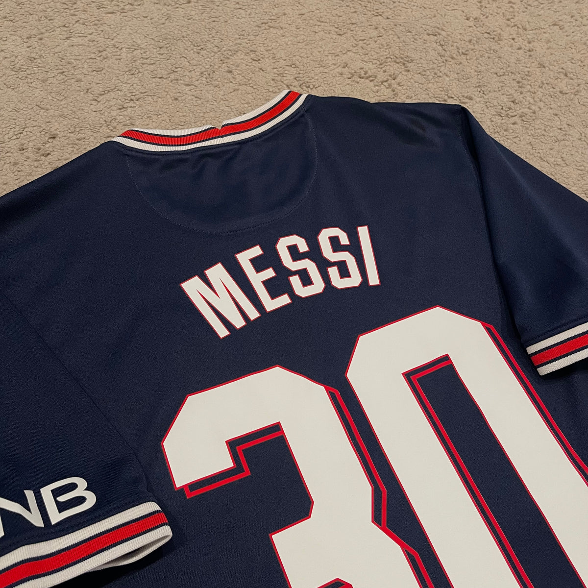 PSG 2021/22 home x Jordan x Messi #30 (L)