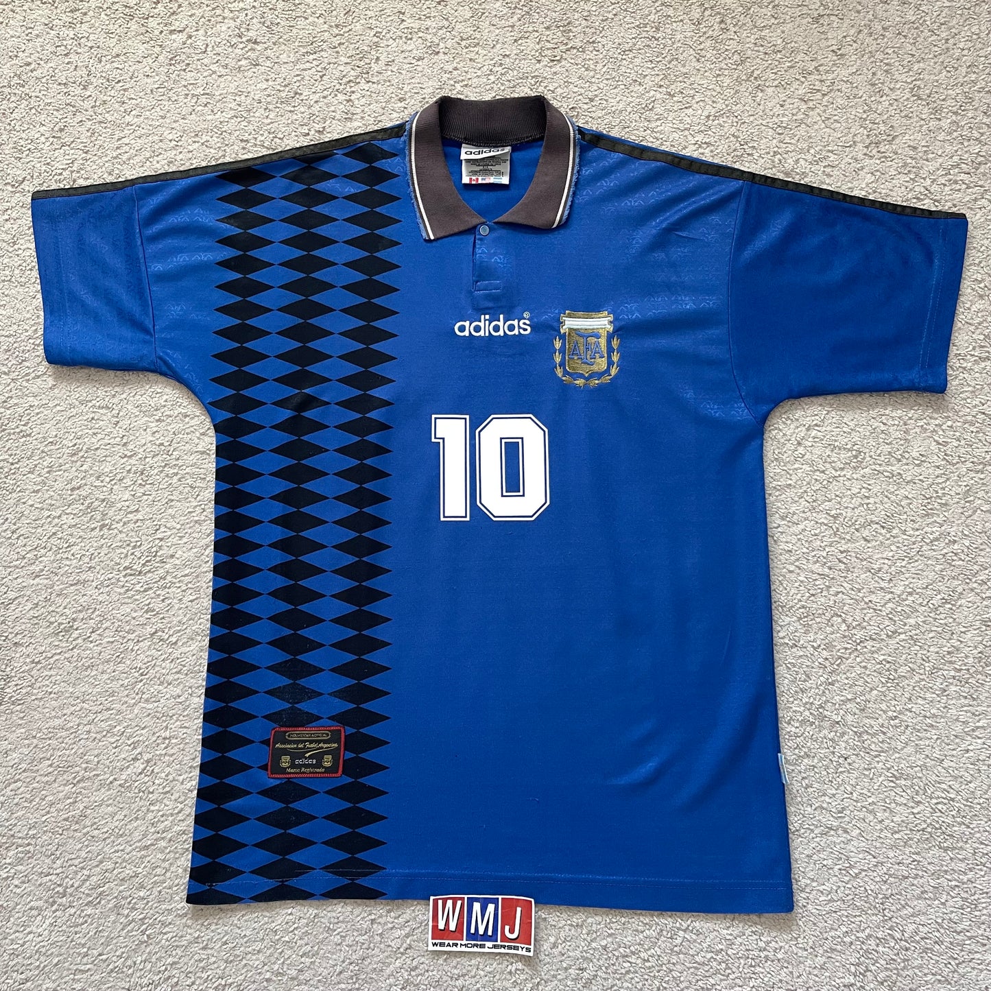 Argentina 1994 World Cup away x Diego Armando Maradona #10 (XL)