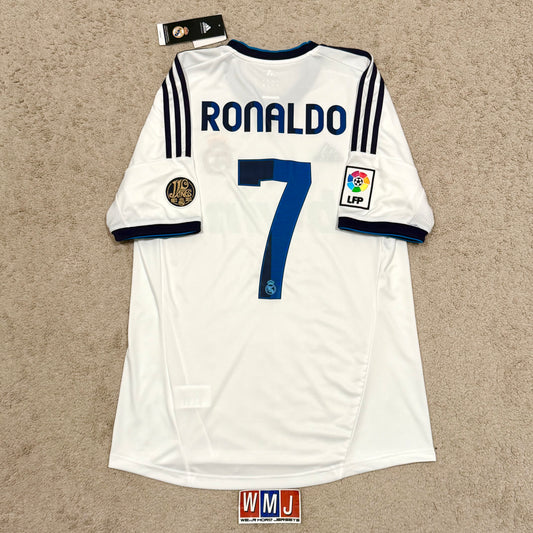 Real Madrid 2012/13 110th ANNIVERSARY home x Cristiano Ronaldo #7 (M) *BRAND NEW WITH TAGS