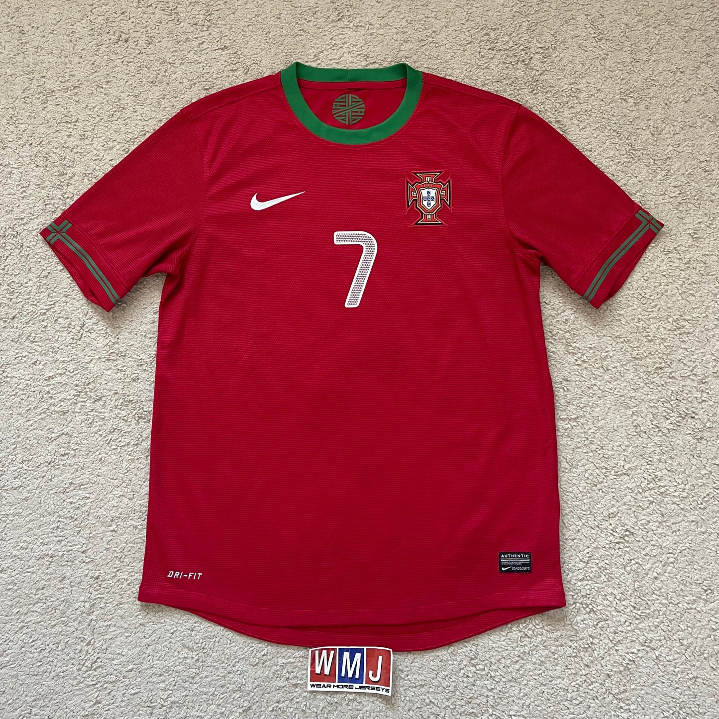 Portugal 2012 EURO home x Cristiano Ronaldo #7 (M)