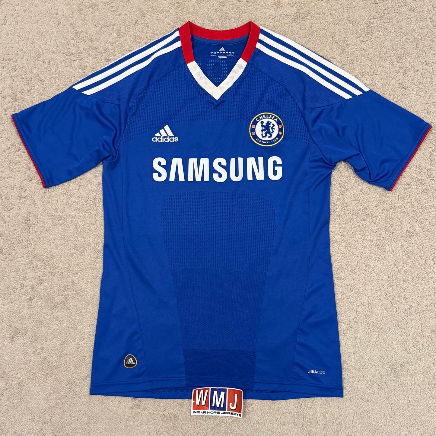 Chelsea 2010/11 home x Malouda #15 (S)