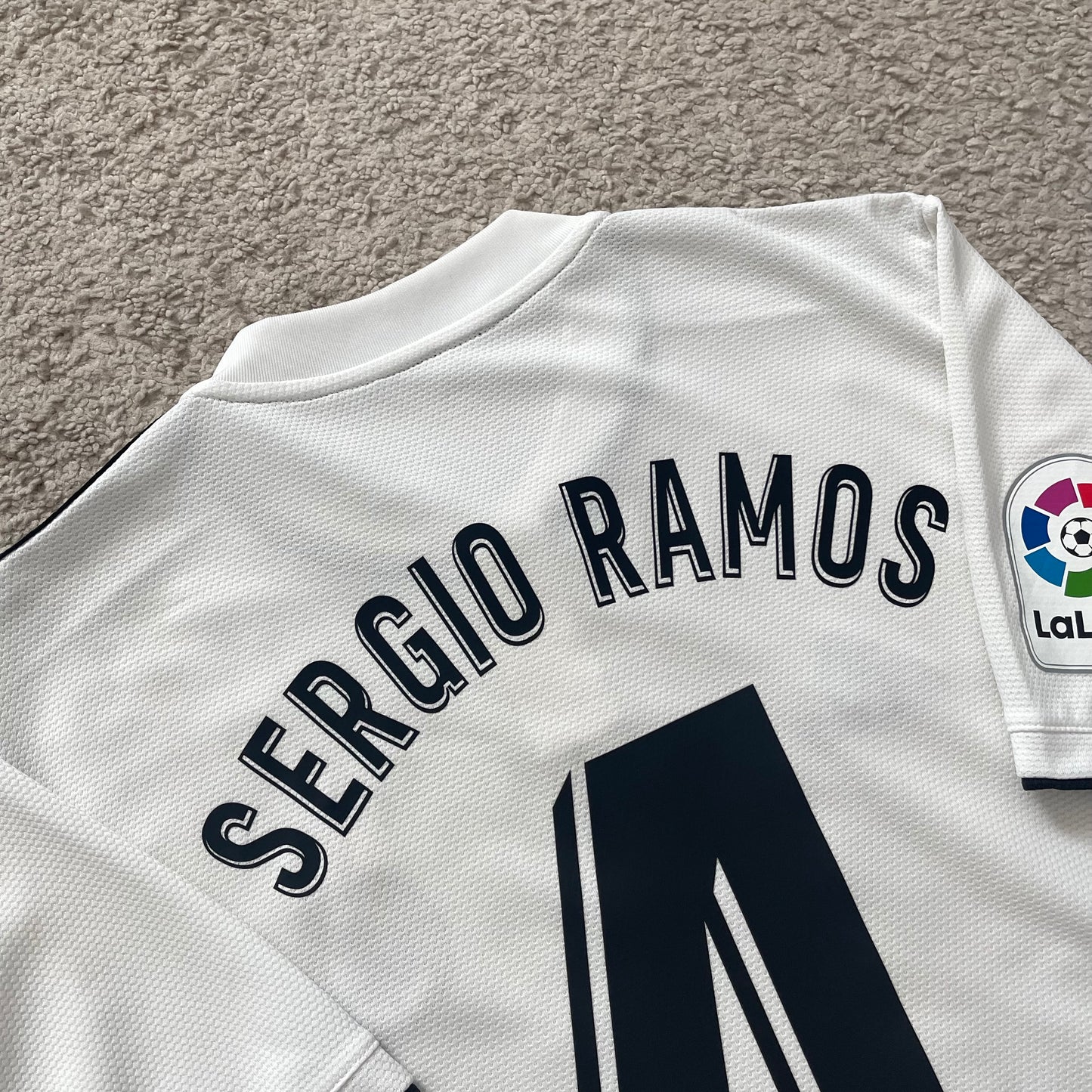 Real Madrid 2018/19 home x Sergio Ramos #4 (M)