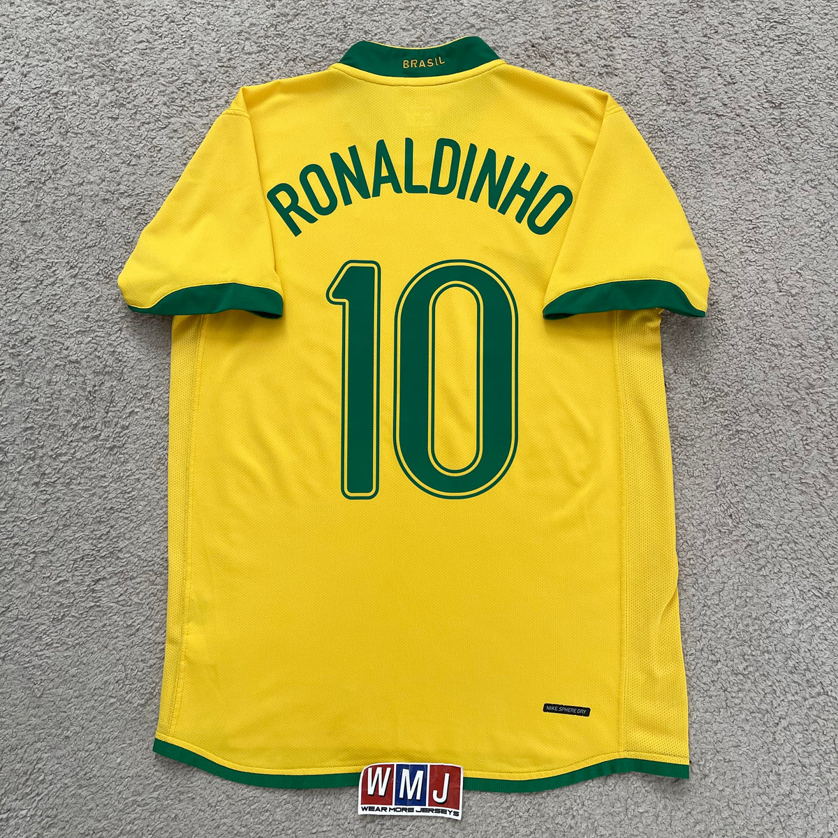 Brazil 2006 World Cup home x Ronaldinho #10 (M)