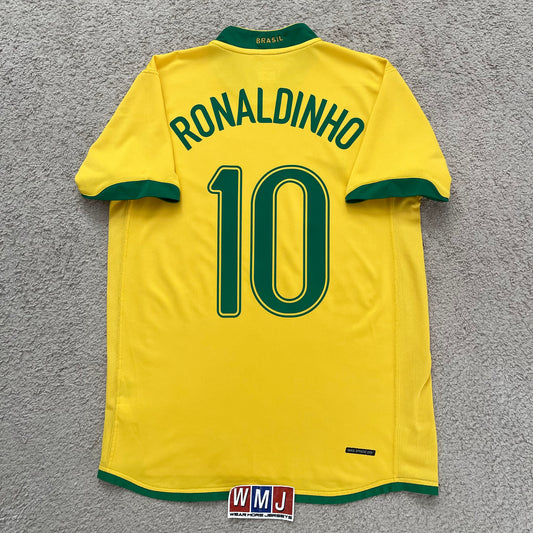 Brazil 2006 World Cup home x Ronaldinho #10 (M)