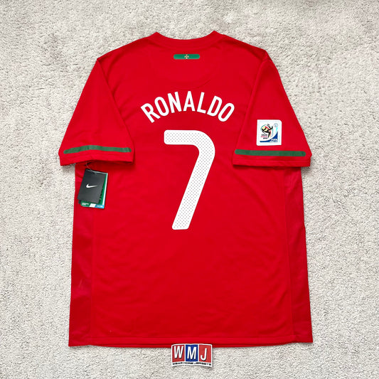 Portugal 2010 World Cup home x Cristiano Ronaldo #7 (L) *BRAND NEW WITH TAGS
