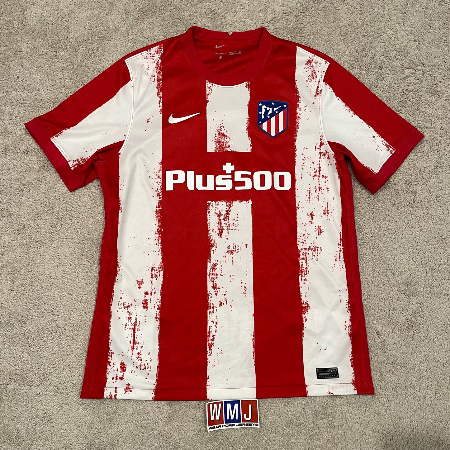 Atletico Madrid 2021/22 home x Antoine Griezmann #8 (L)