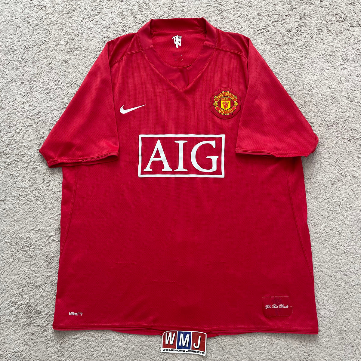 Manchester United 2007/2008/2009 home x Cristiano Ronaldo #7 (XL)
