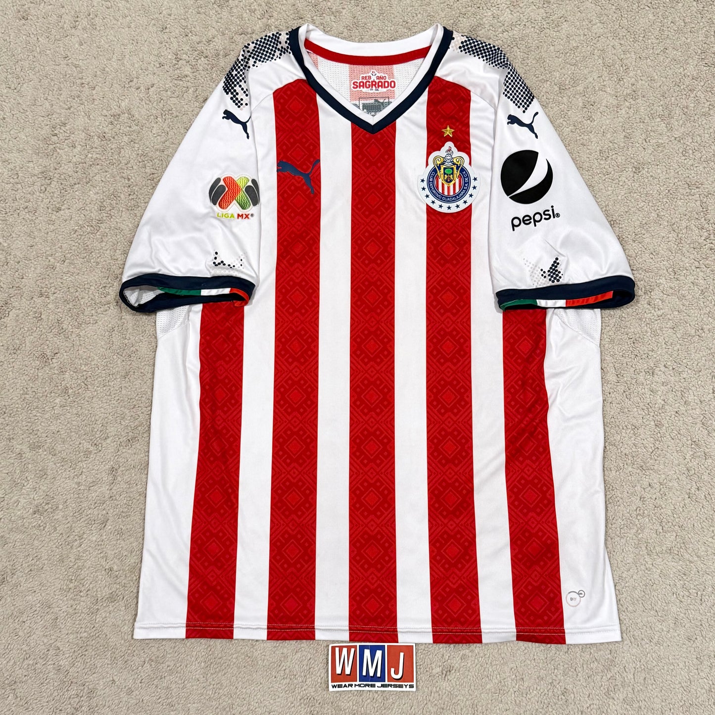 Chivas de Guadalajara 2017/18 home PLAYER VERSION (XL)