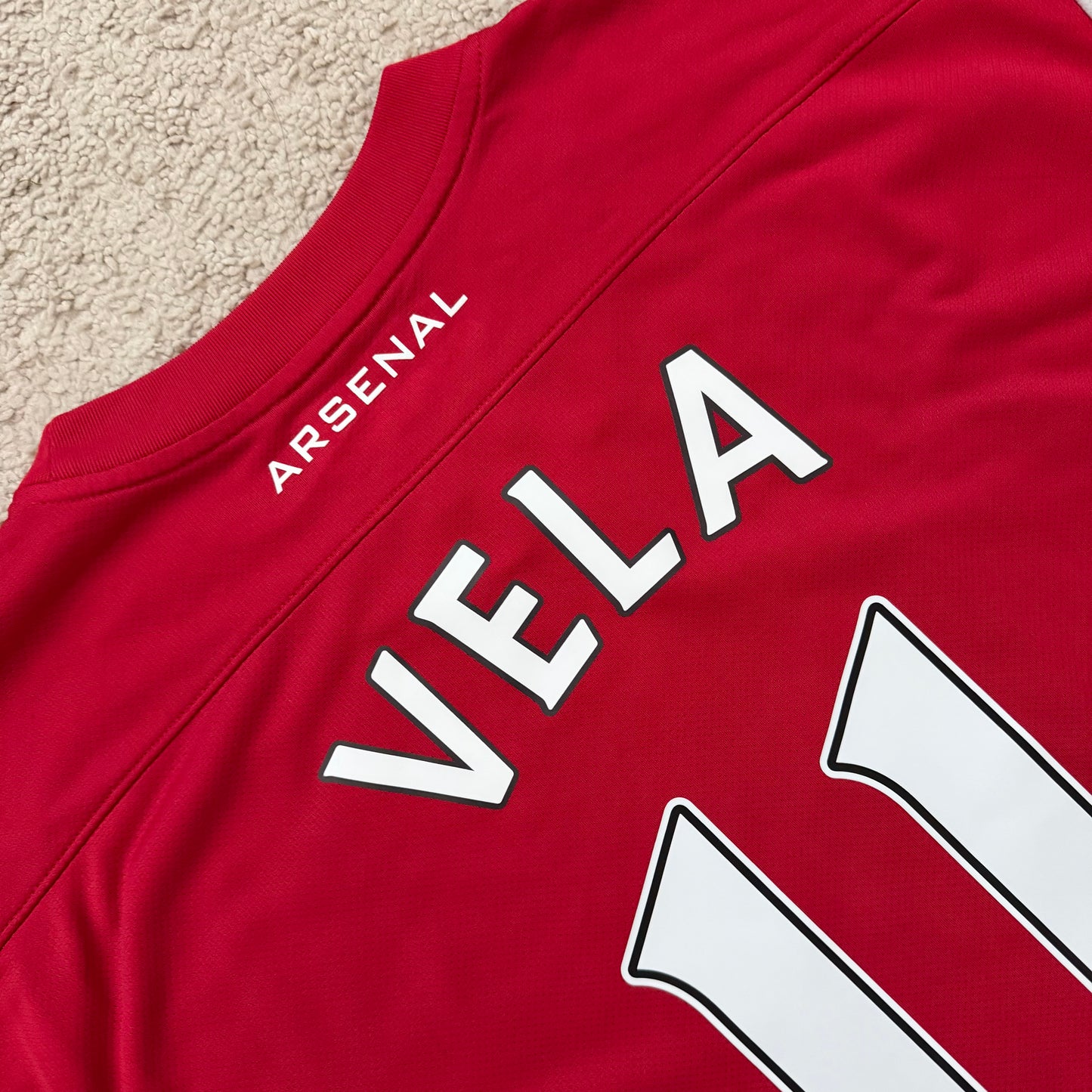 Arsenal 2011/12 home 125th Anniversary x Carlos Vela #11 (XL)