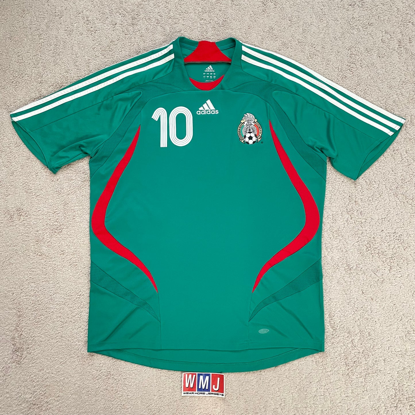 Mexico 2007/08 home x Cuauhtémoc Blanco #10 (L)