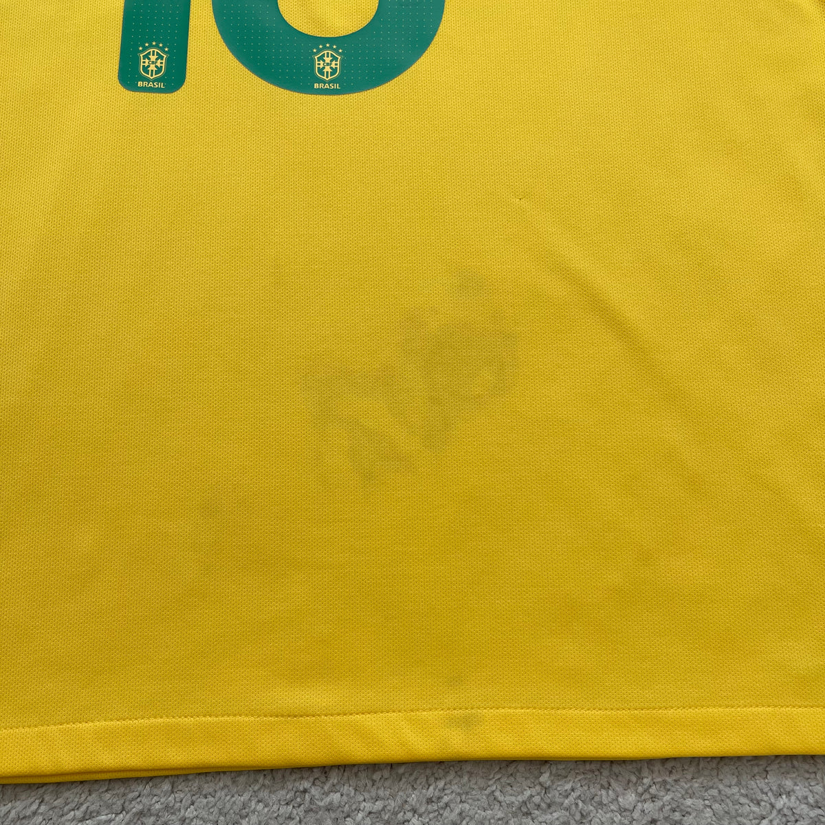 Brazil 2013 home x Ronaldinho #10 (XXL)