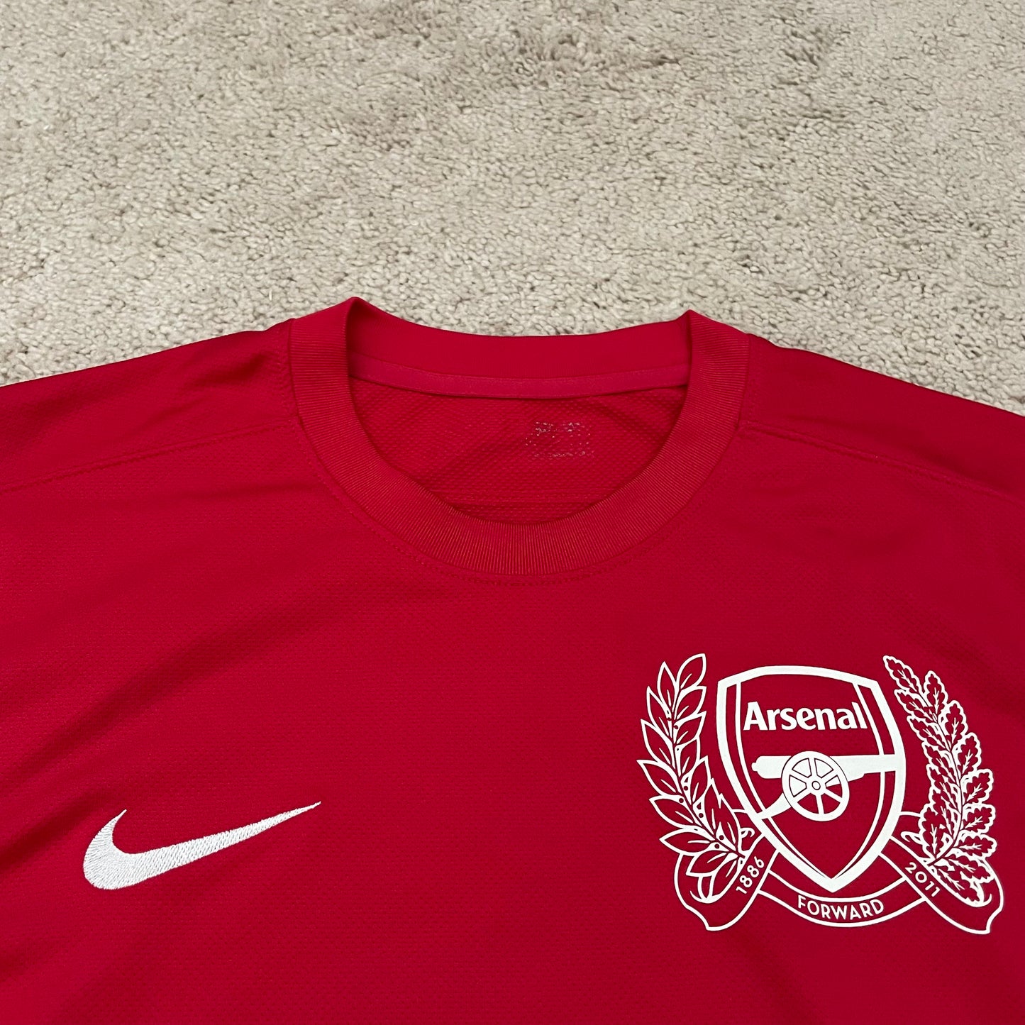 Arsenal 2011/12 home 125th Anniversary x Carlos Vela #11 (M)