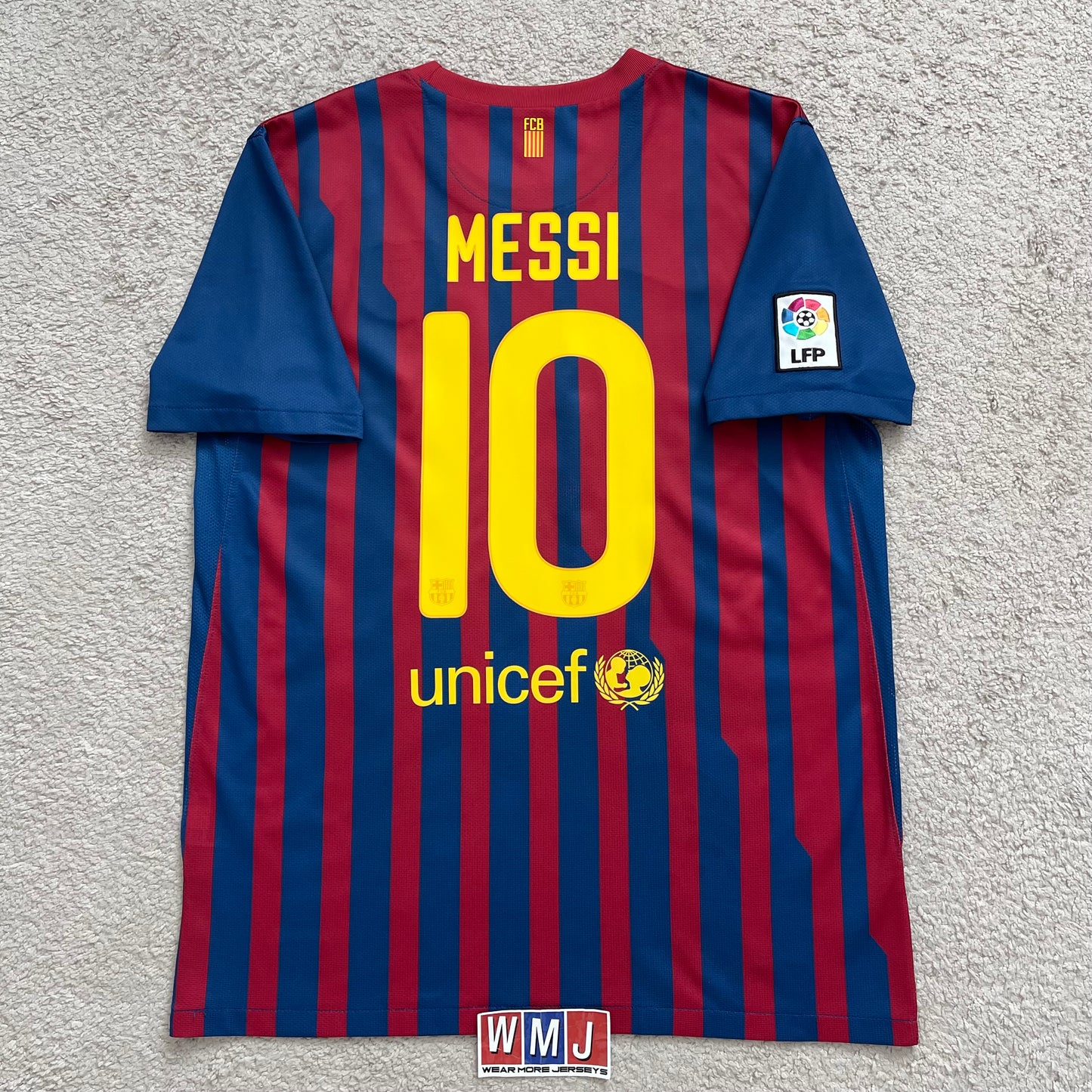 Barcelona 2011/12 home x Messi #10 (L)