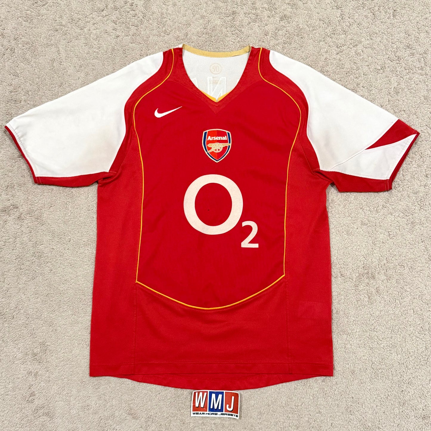 Arsenal 2004/05 home x Thierry Henry #14 (M) *has some small holes