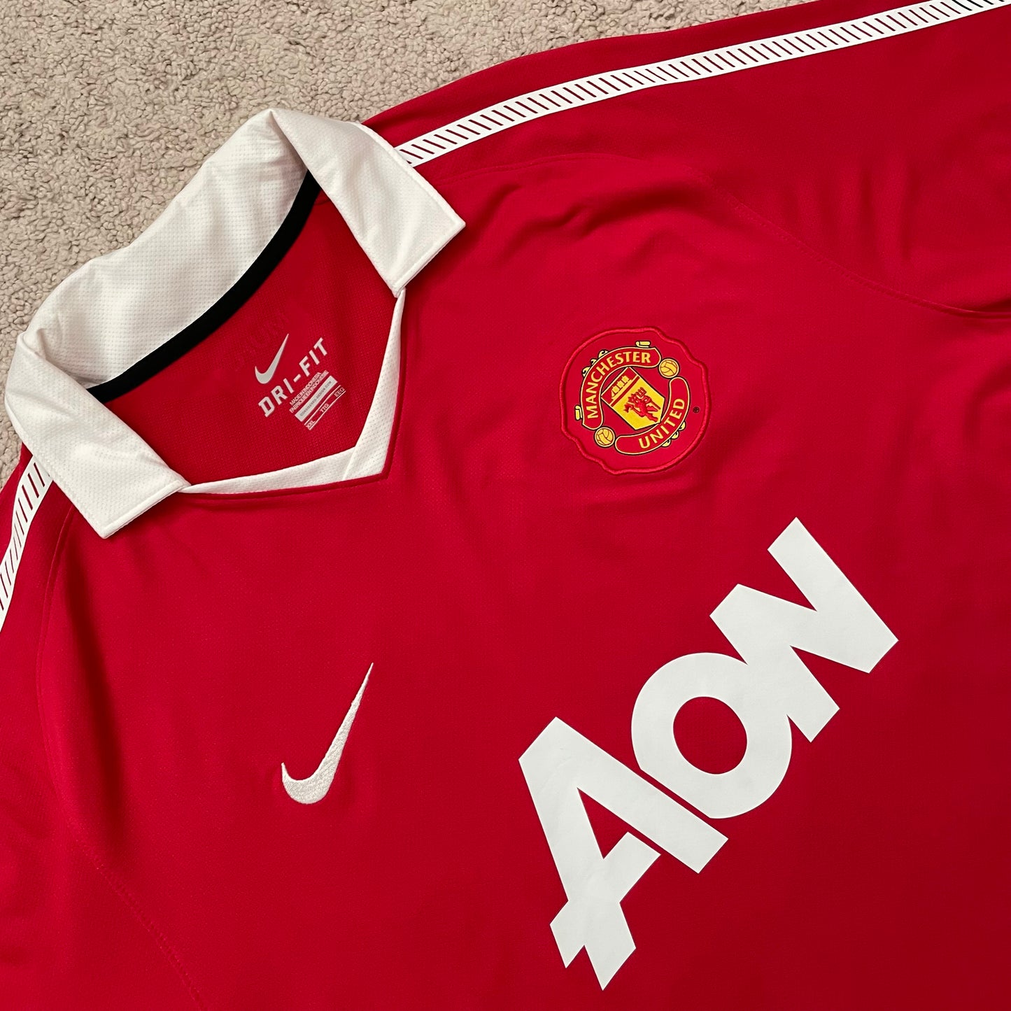 Manchester United 2010/11 home x Chicharito Hernandez #14 (XXL)