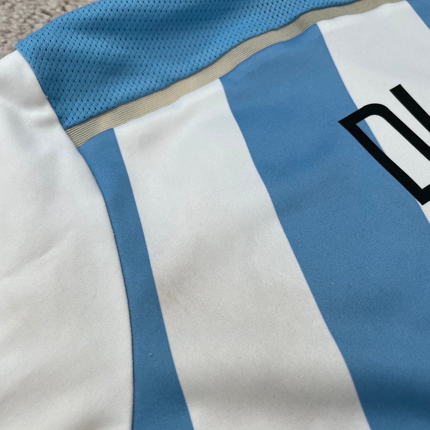 Argentina 2014 World Cup home x Angel Di Maria #7 (M)