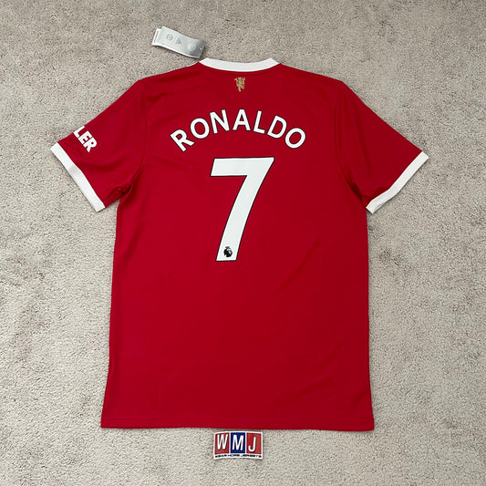 Manchester United 2021/22 home x Cristiano Ronaldo #7 (L) *BRAND NEW WITH TAGS