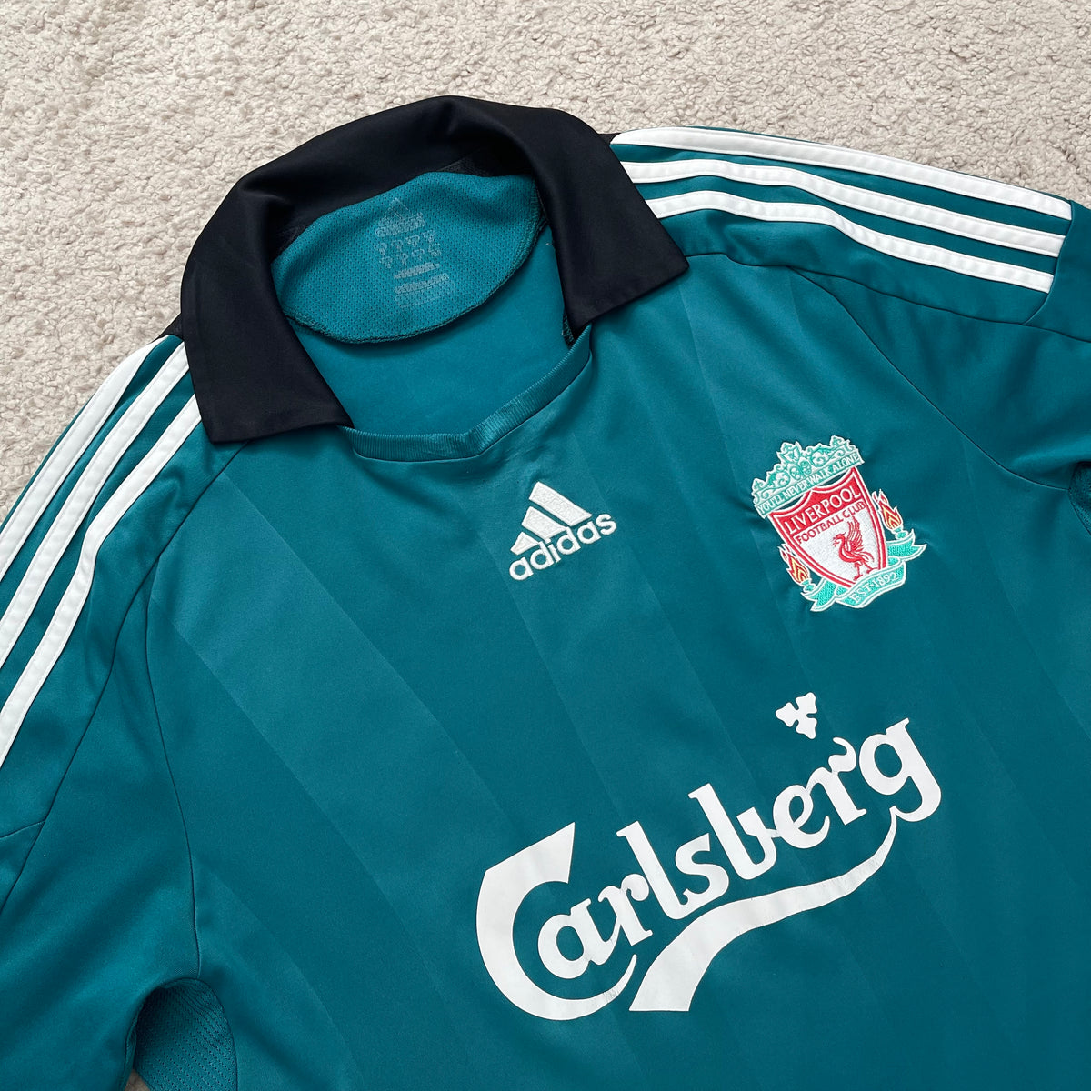 Liverpool 2008/09 third x Fernando 'El Niño' Torres #9 (M) *small hole on bottom corner