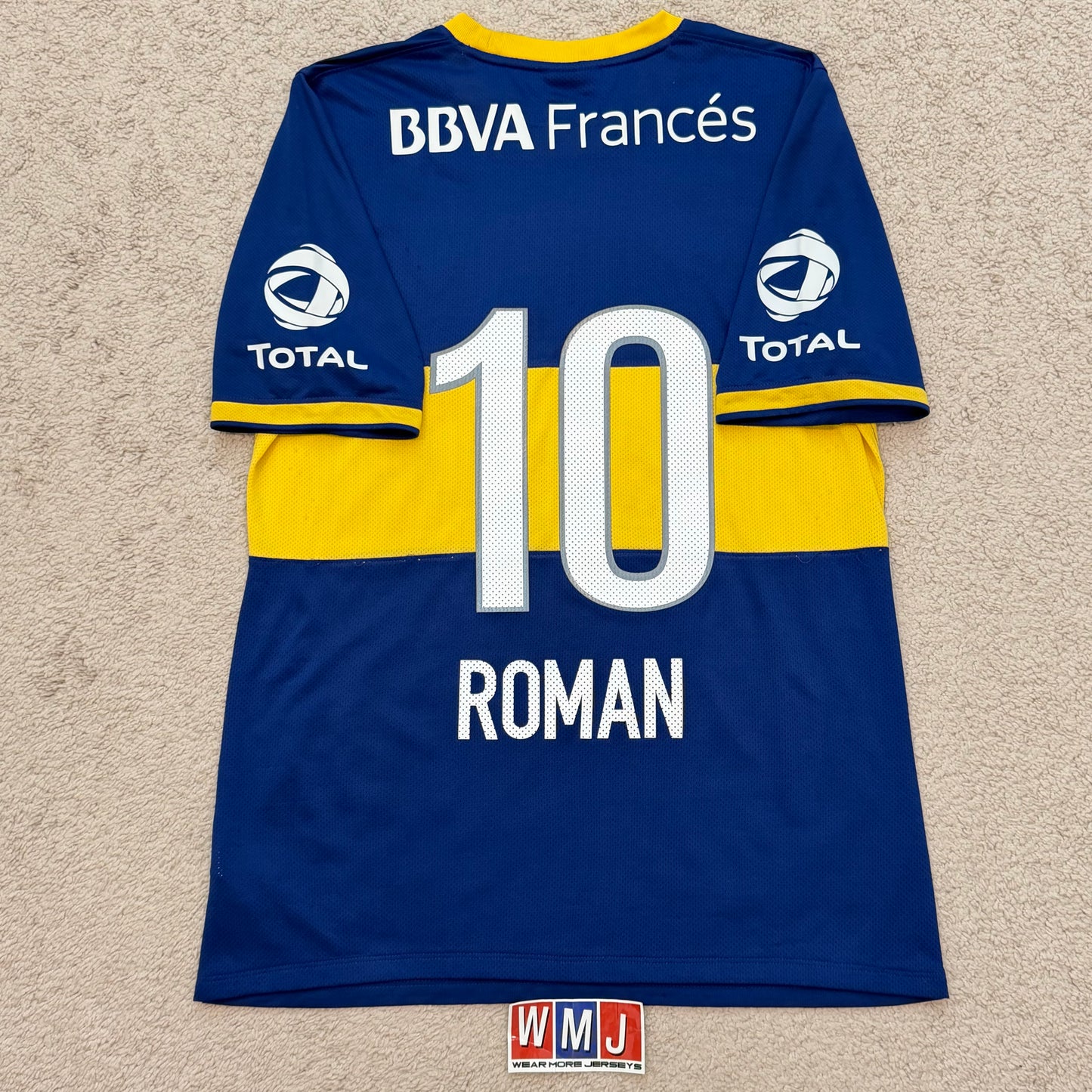 Boca Juniors 2013/14 PLAYER VERSION home x Juan Roman Riquelme #10 (L)