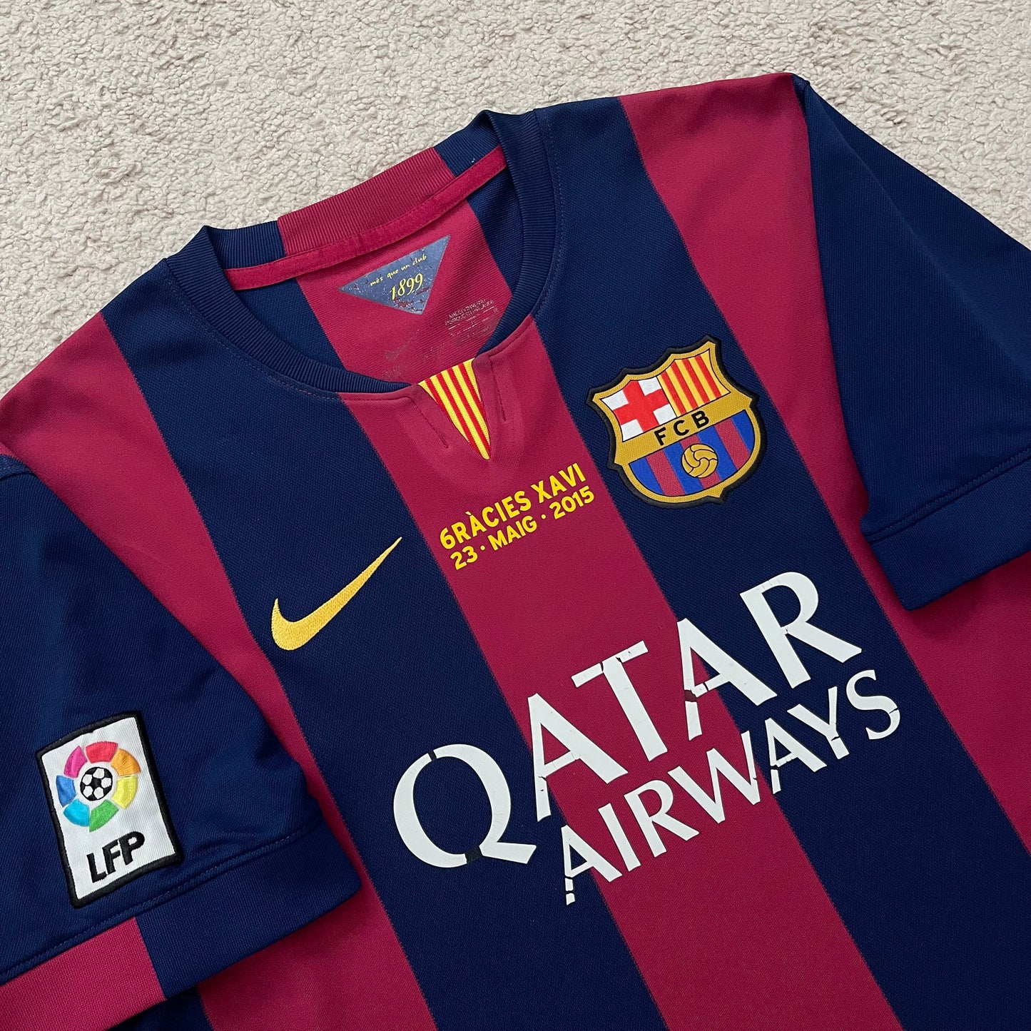 Barcelona 2014/15 home x Xavi FAREWELL EDITION #6 (L)