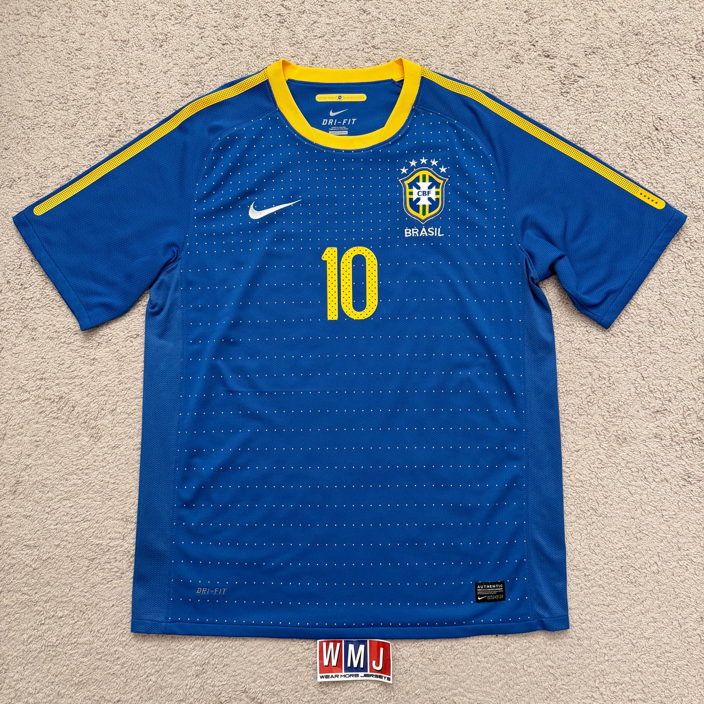 Brazil 2010 World Cup away x Ricardo Kaká #10 (L)