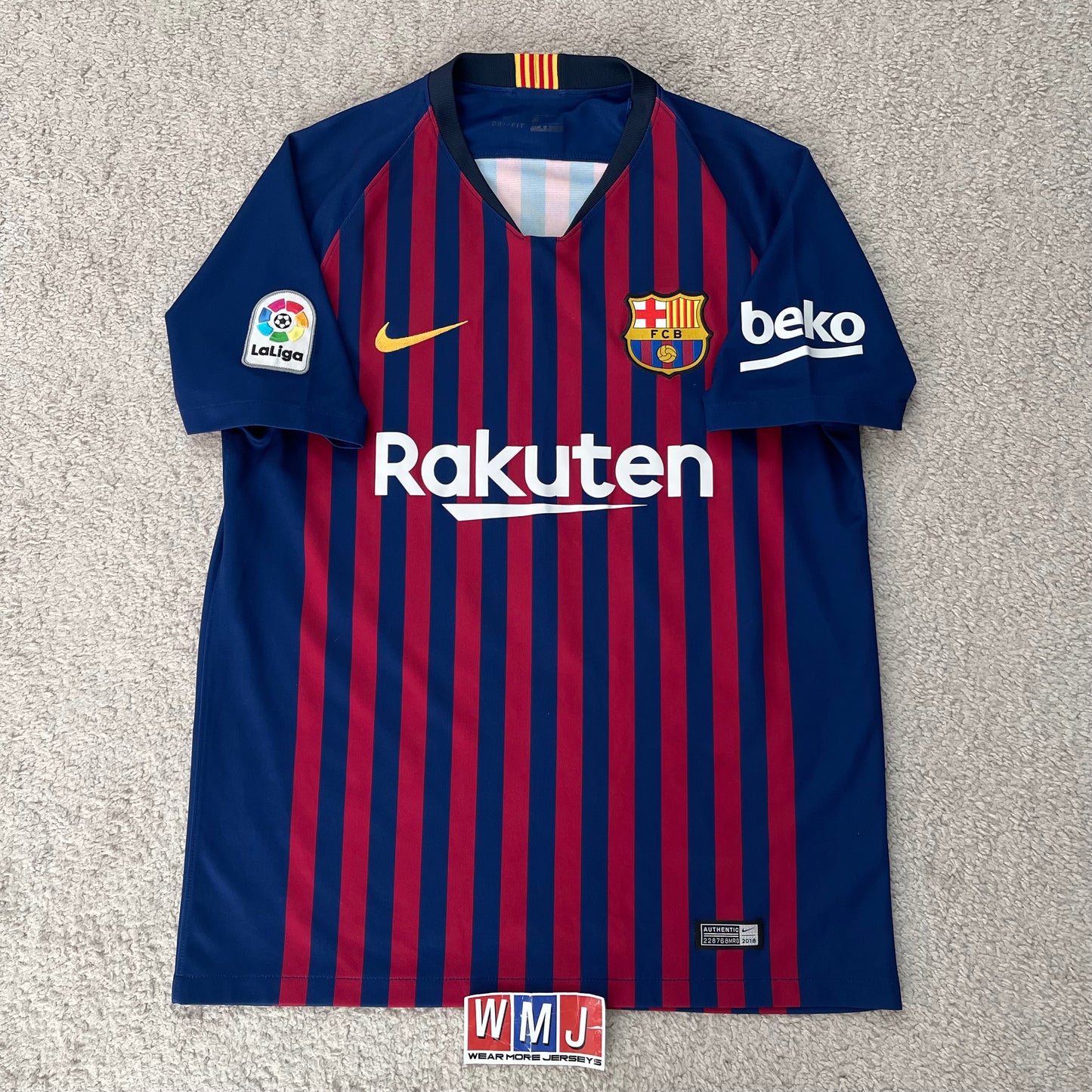 Barcelona 2018/19 home x Messi #10 (M)