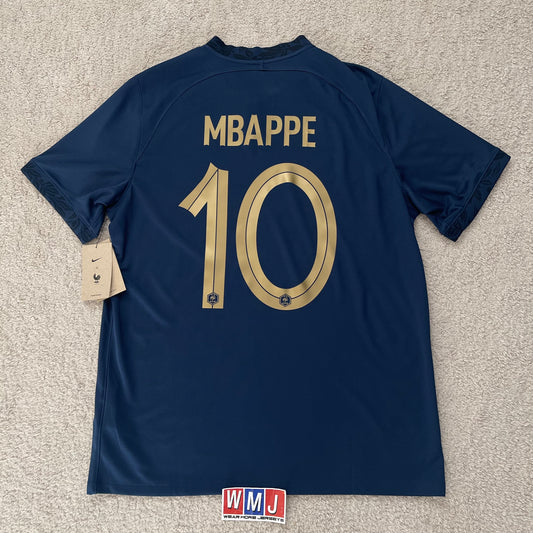 France 2022 World Cup home x Kylian Mbappe #10 (L) *BRAND NEW WITH TAGS