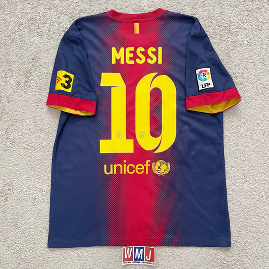 Barcelona 2012/13 home x Messi #10 (M)