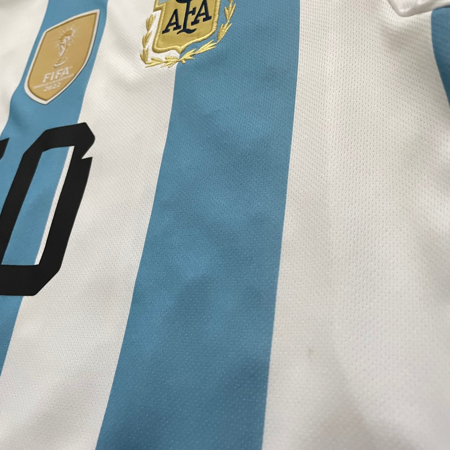 Argentina 2022 World Cup Champions 3 STARS home x Messi #10 (M)