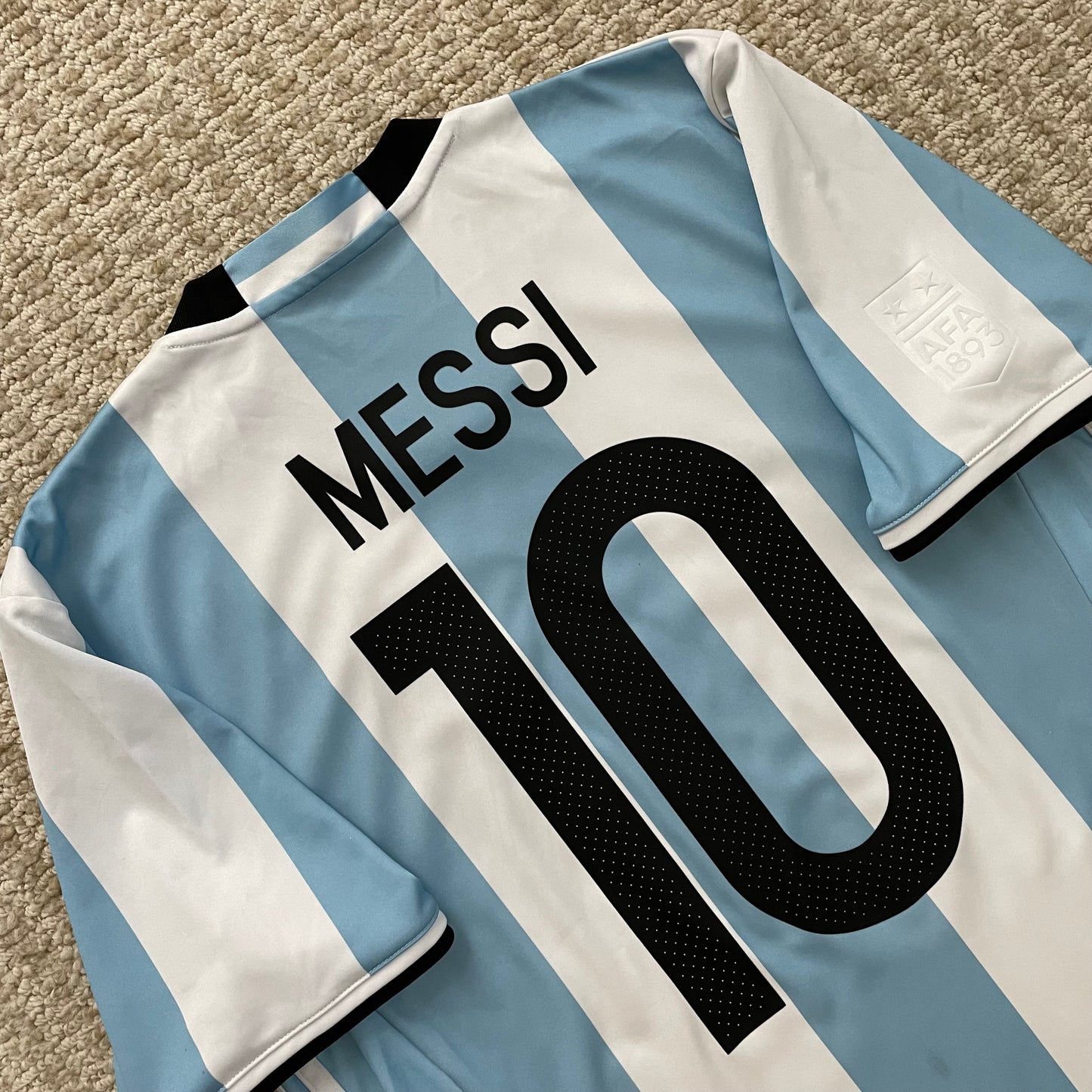 Argentina 2016 Copa America home x Messi #10 (M)