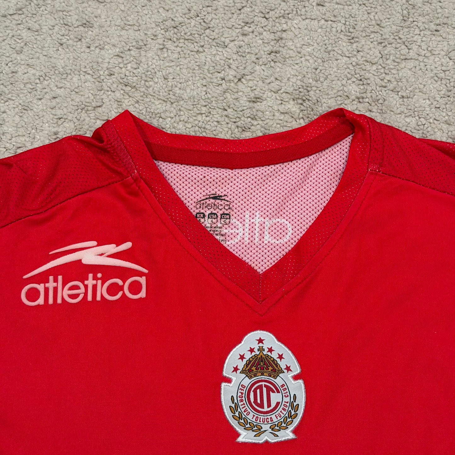 Toluca 2005/06 home x Rodrigo 'El Rengo' Diaz #7 (L)