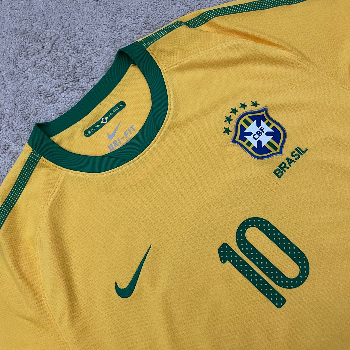 Brazil 2010 World Cup home x Ricardo Kaka' #10 (XL)