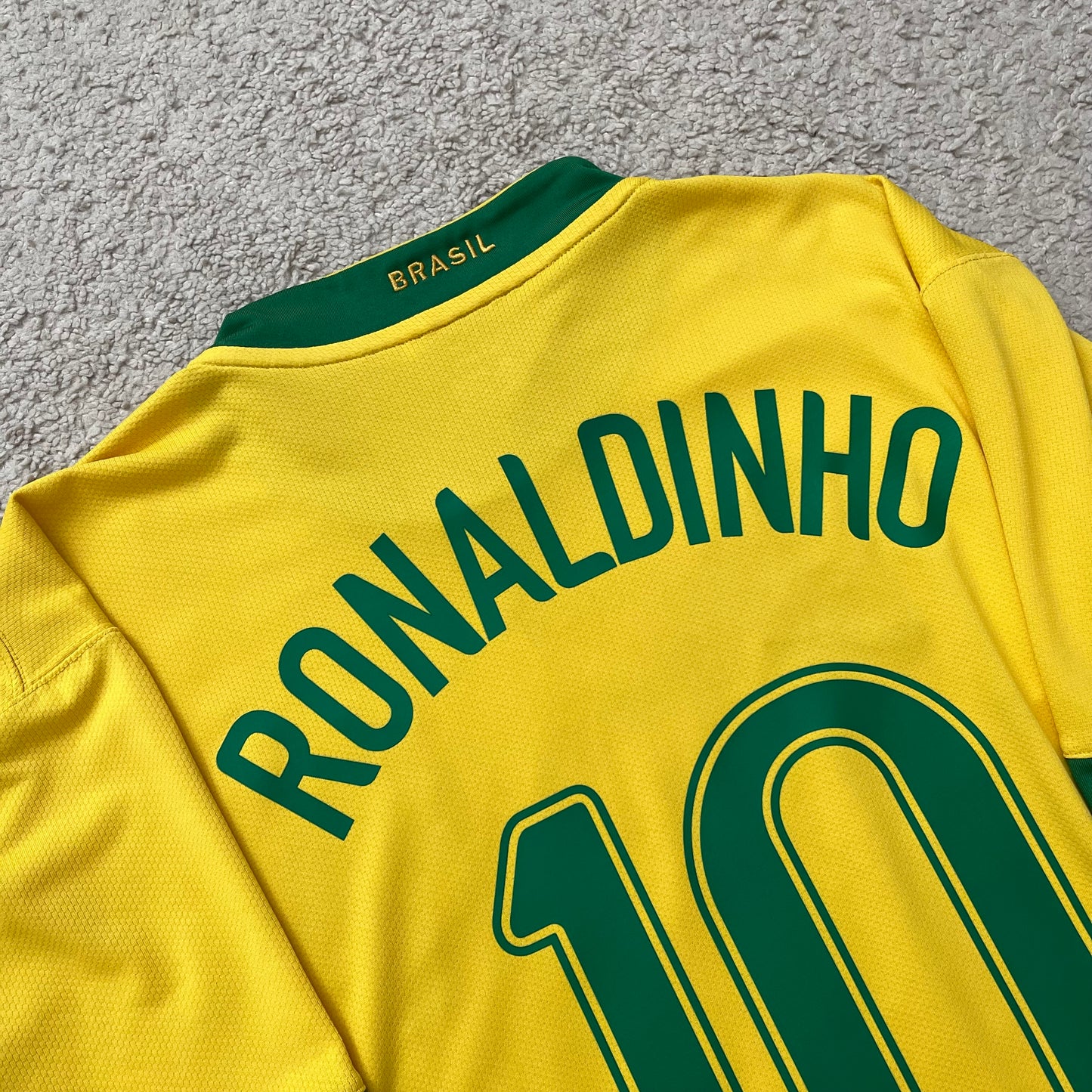 Brazil 2006 World Cup home x Ronaldinho #10 (L)
