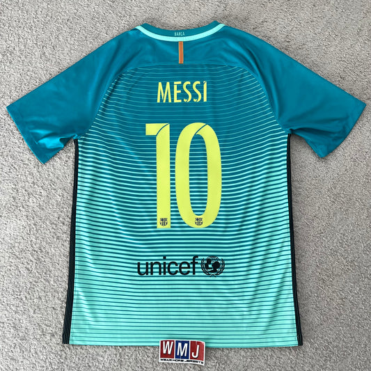 Barcelona 2016/17 third x Messi #10 (M)