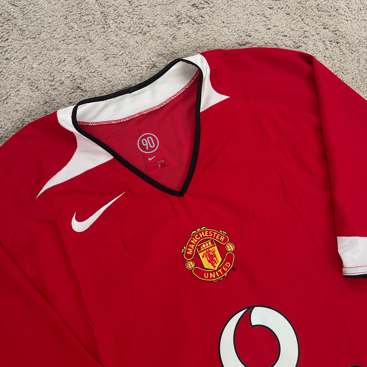 Manchester United 2004/2005/2006 home x Cristiano Ronaldo #7 (L)