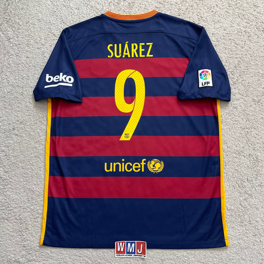 Barcelona 2015/16 home x Luis Suarez #9 (XL)
