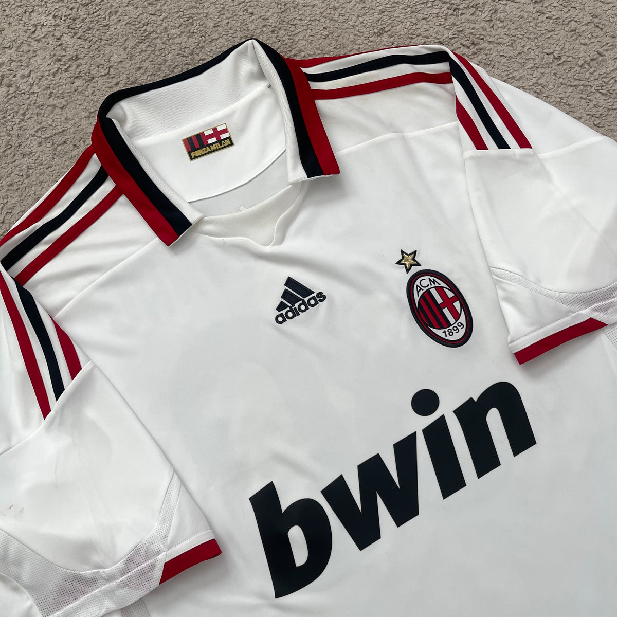 AC Milan 2009/10 away x Ronaldinho #80 (XL)