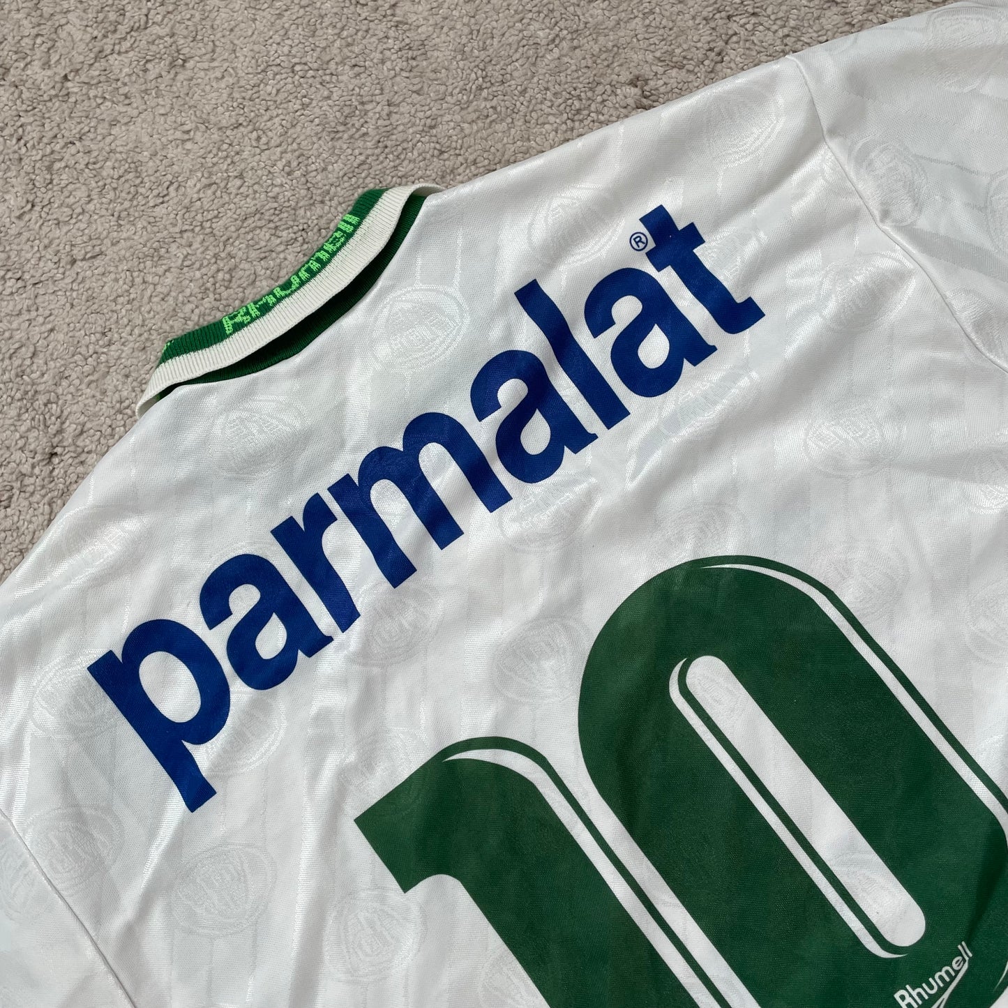 Palmeiras 1996 away x Djalminha #10 (S, runs BIG. Fits like a M, check measurements)