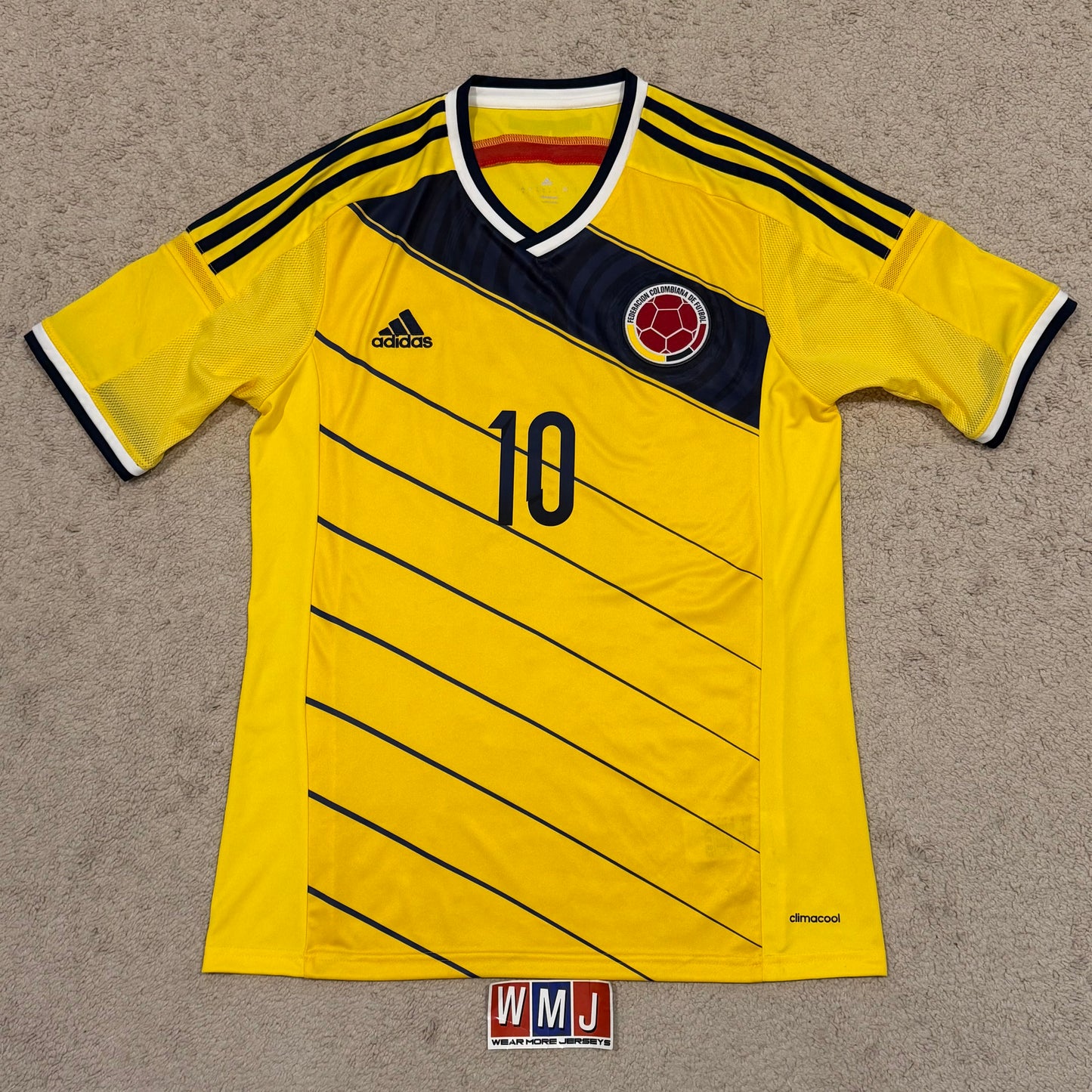 Colombia 2014 World Cup home x James Rodriguez #10 (M)