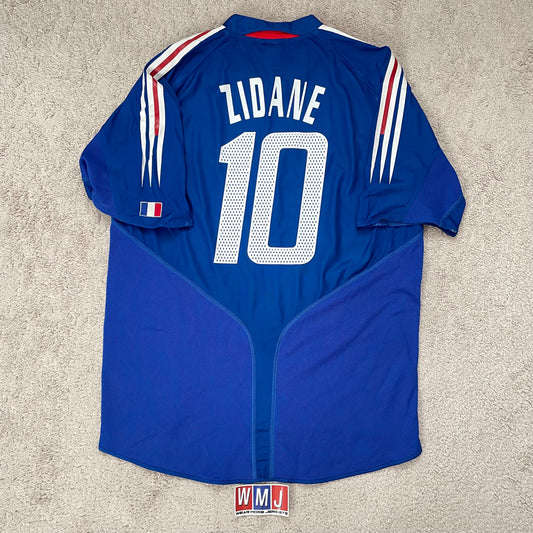 France 2004 EURO home x Zinedine Zidane #10 (XL)