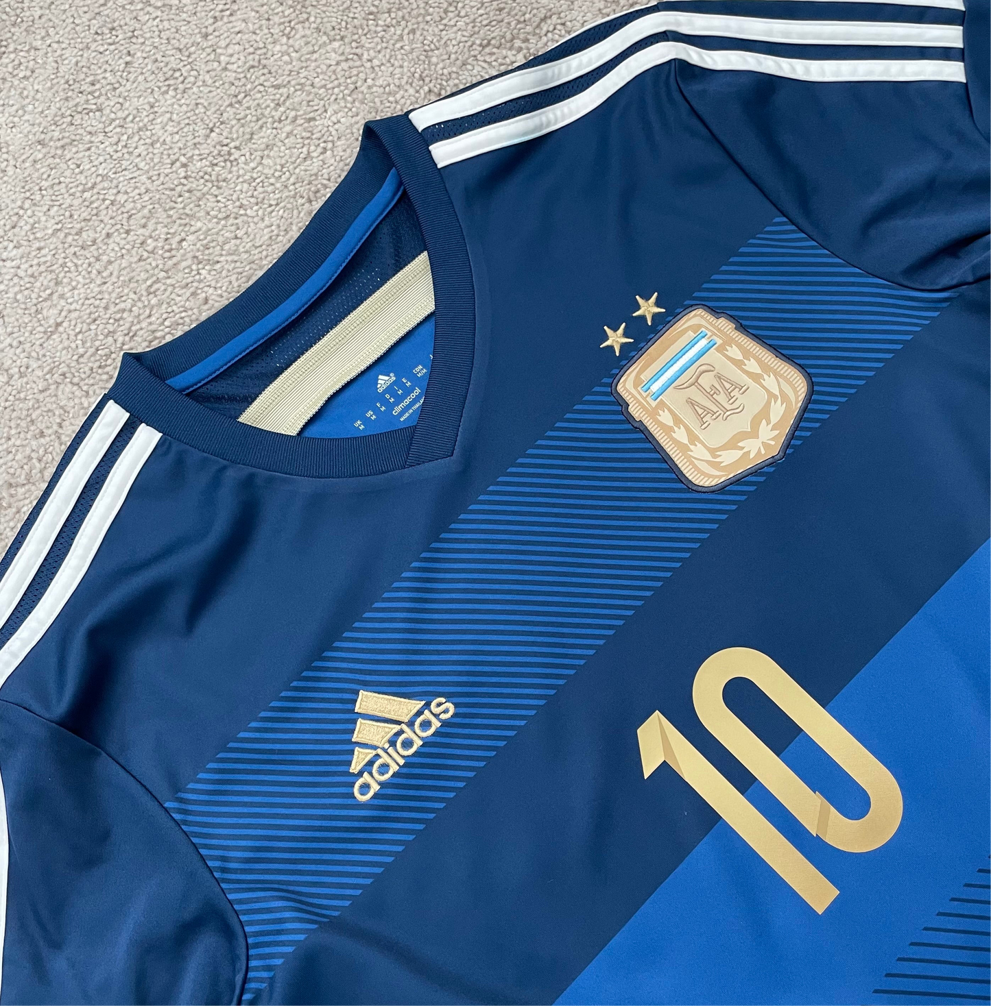 Argentina 2014 World Cup away x Messi #10 (M)