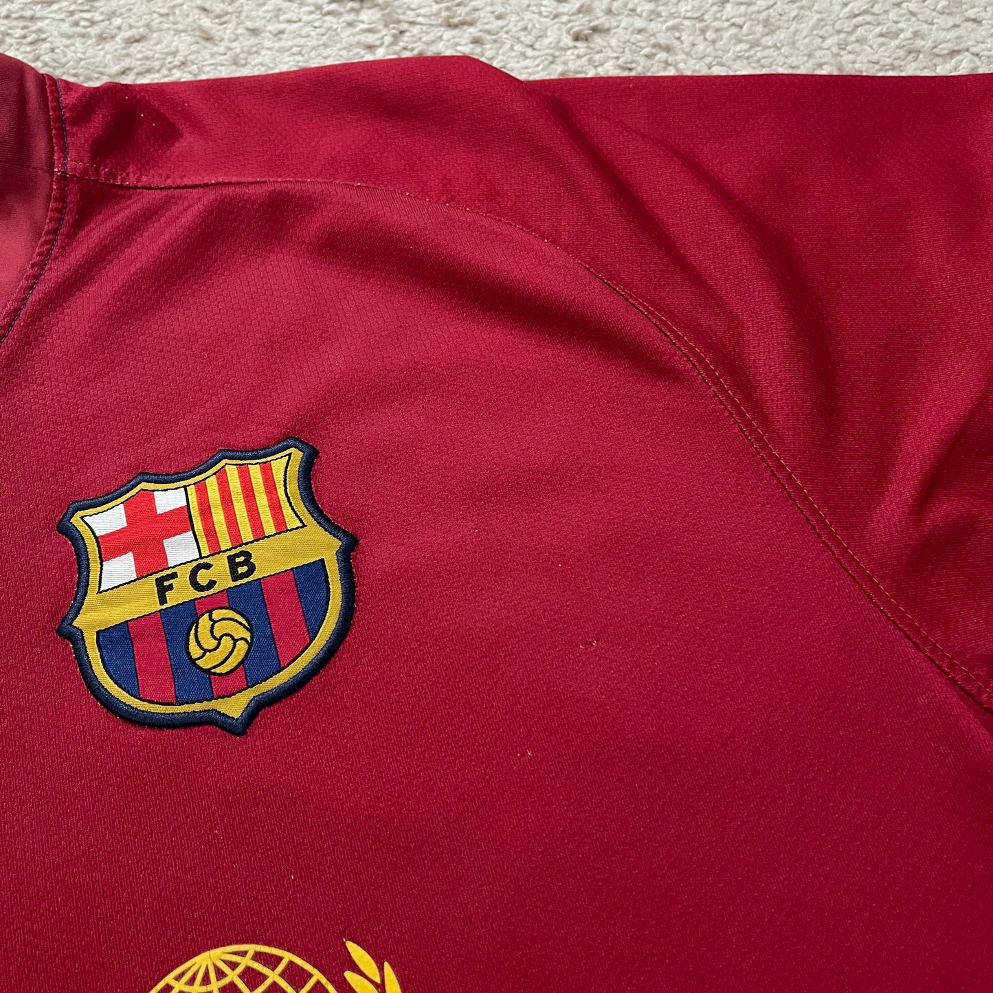 Barcelona 2008/09 home x Messi #10 (XL) *small hole on the front