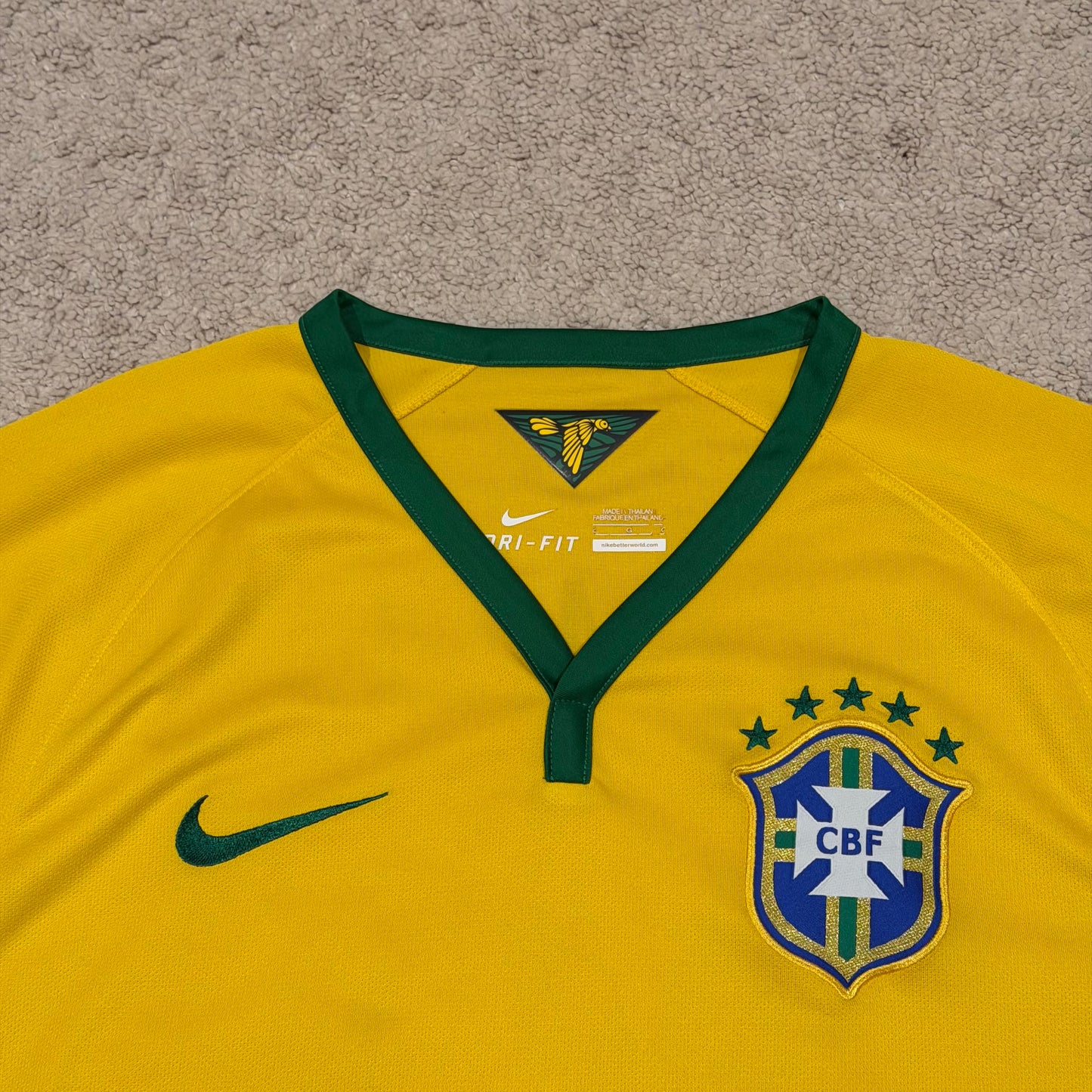 Brazil 2014 World Cup home x Neymar Jr #10 (L)