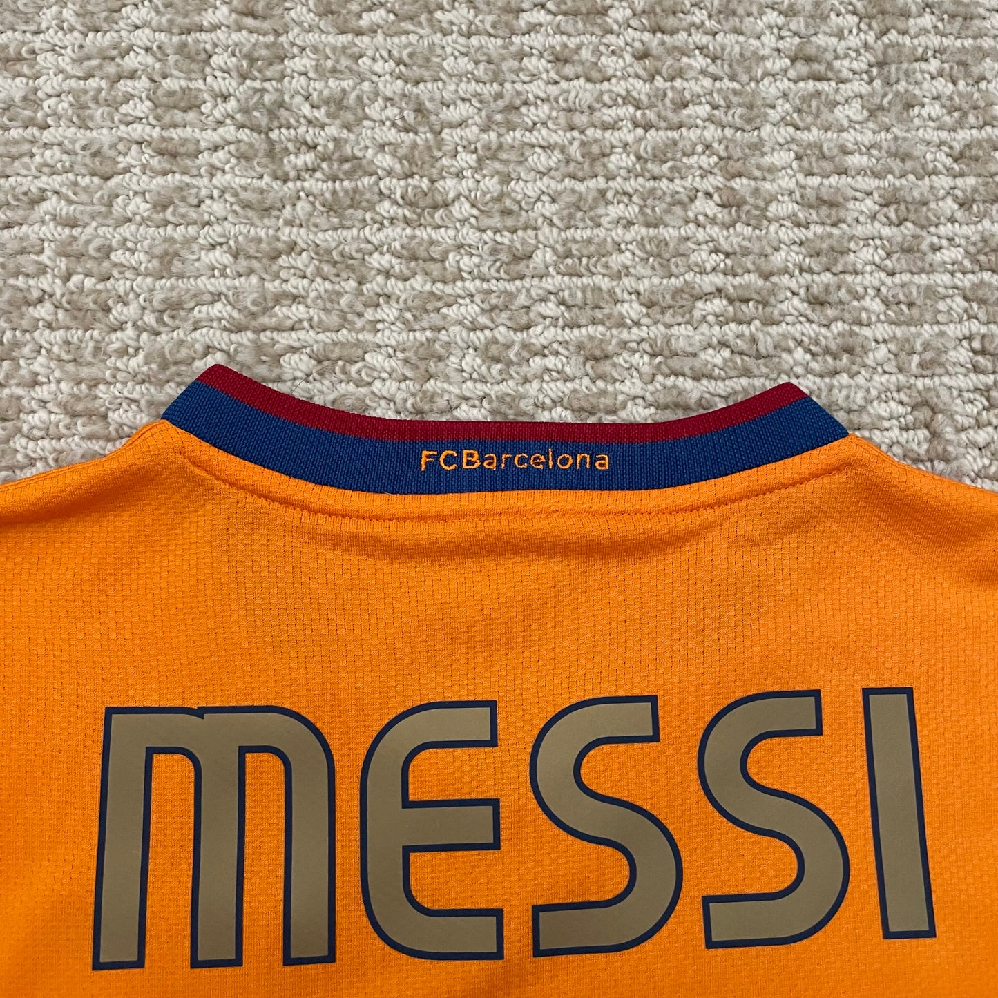 Barcelona 2006/07 away x Messi #19 (S)