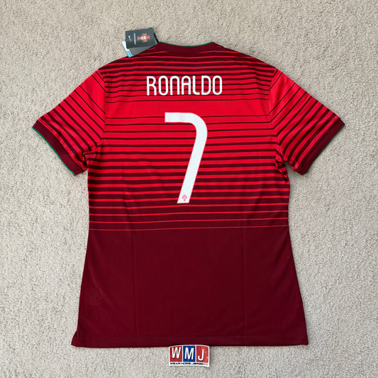 Portugal 2014 World Cup home PLAYER VERSION x Cristiano Ronaldo #7 (XL) *BRAND NEW WITH TAGS