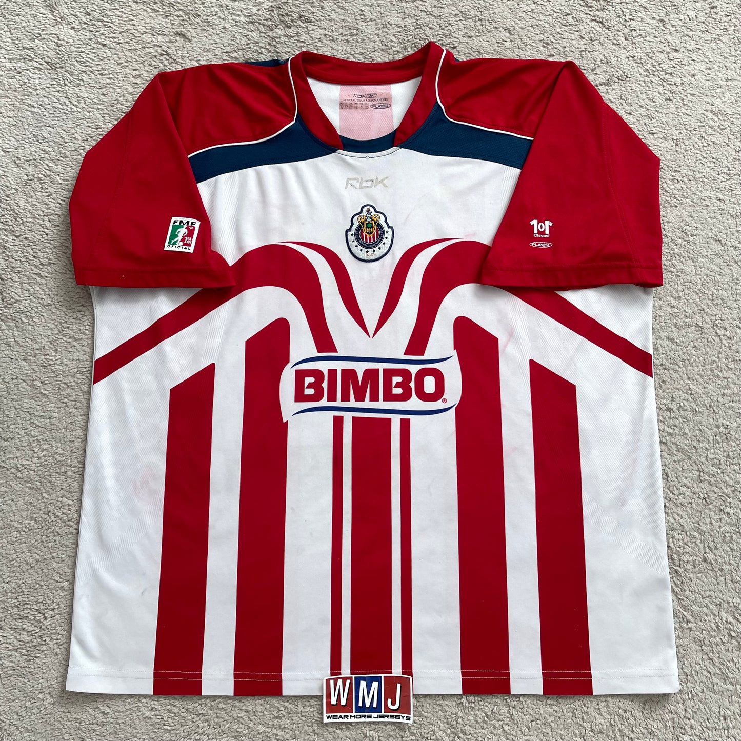 Chivas de Guadalajara 2006/07 home x Bofo Bautista #100 (XXL)