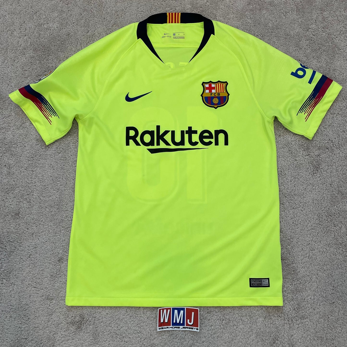 Barcelona 2018/19 away x Messi #10 (M)